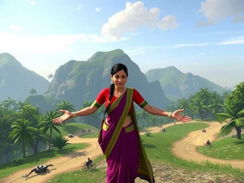 Saree Swagger Gameplay Screenshot